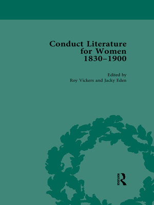 cover image of Conduct Literature for Women, Part V, 1830-1900 vol 2